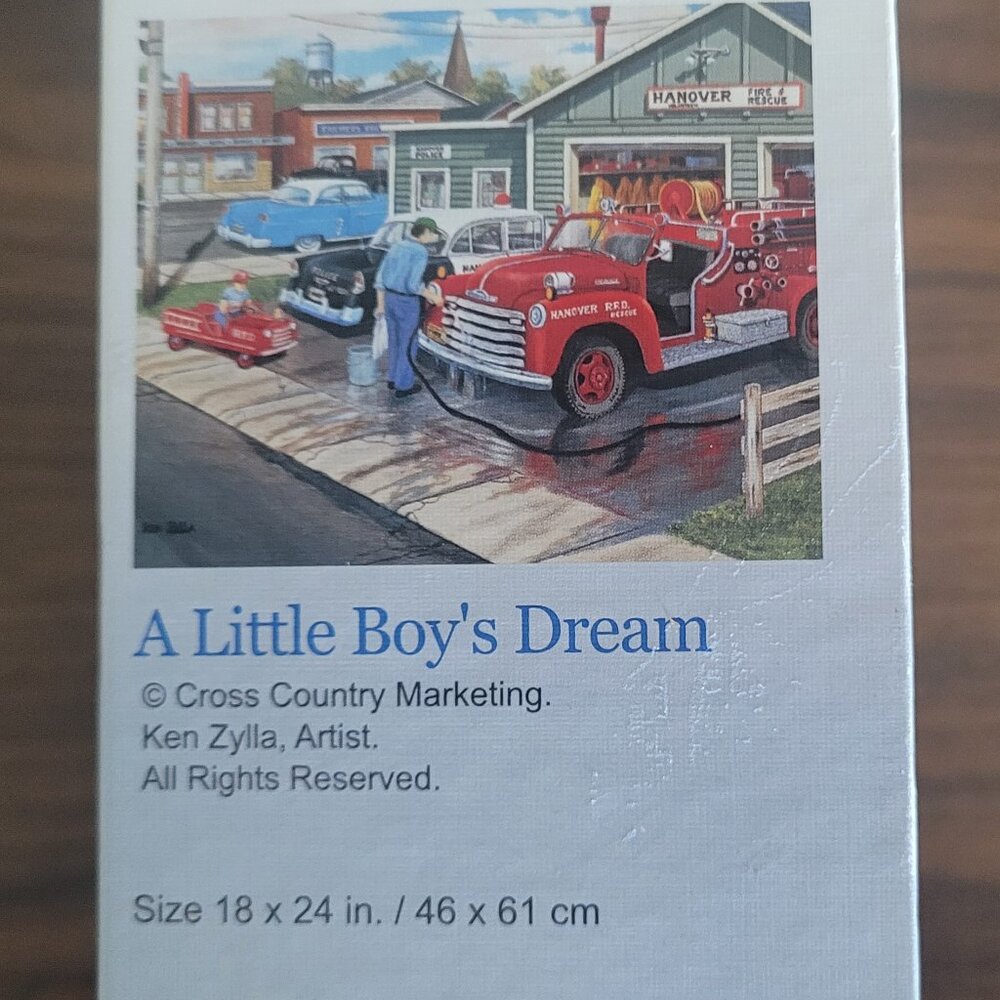 Ravensburger 1000 Piece Puzzle "A Little Boys Dream" - Picture 6 of 6
